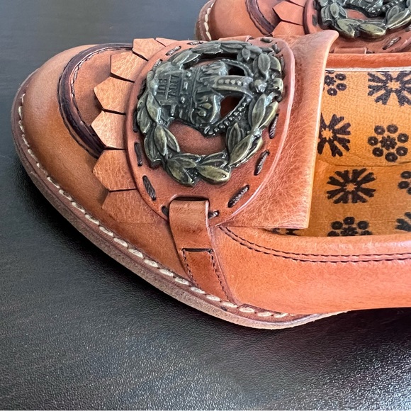 Anna Sui Loafers Killtie Heels 6 - Picture 11 of 12